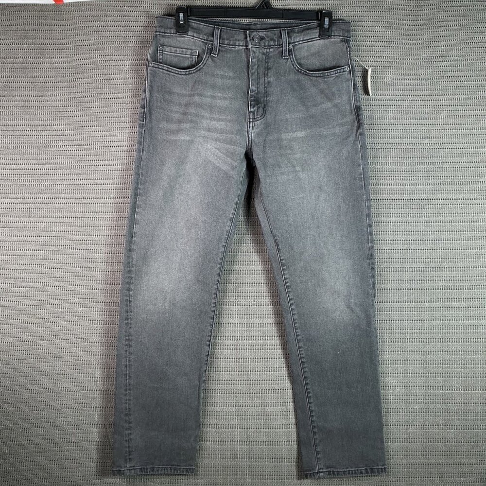 Amazon Essentials Men's 34 x 33 Slim Fit Dark Wash Denim Straight Leg Jeans